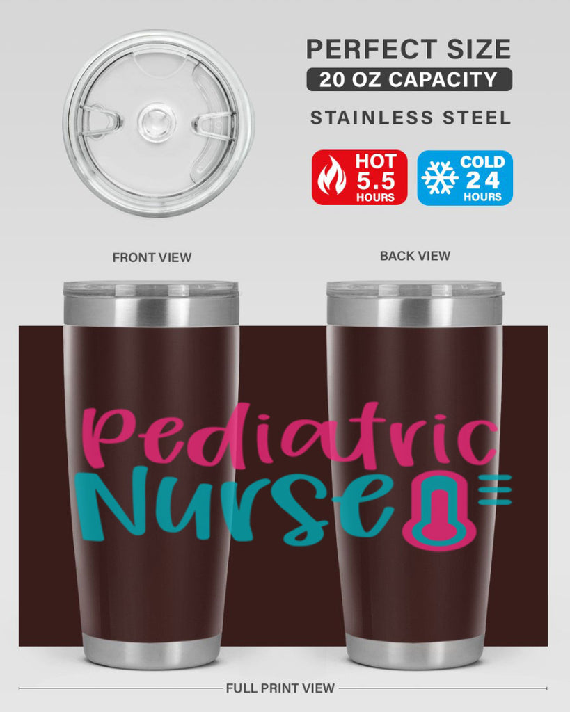 Pediatric Nurse Style Style 61#- nurse- tumbler
