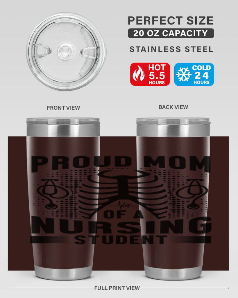 Proud mom Style 255#- nurse- tumbler