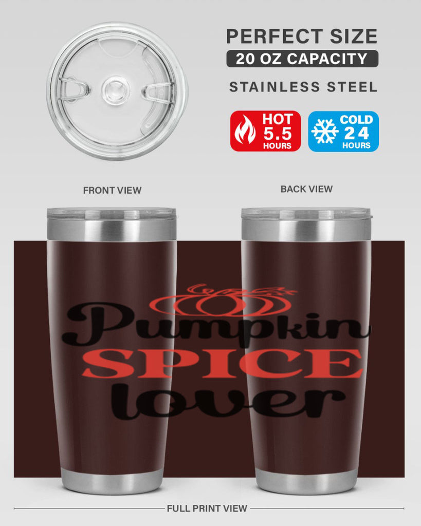 Pumpkin spice lover 554#- fall- Tumbler