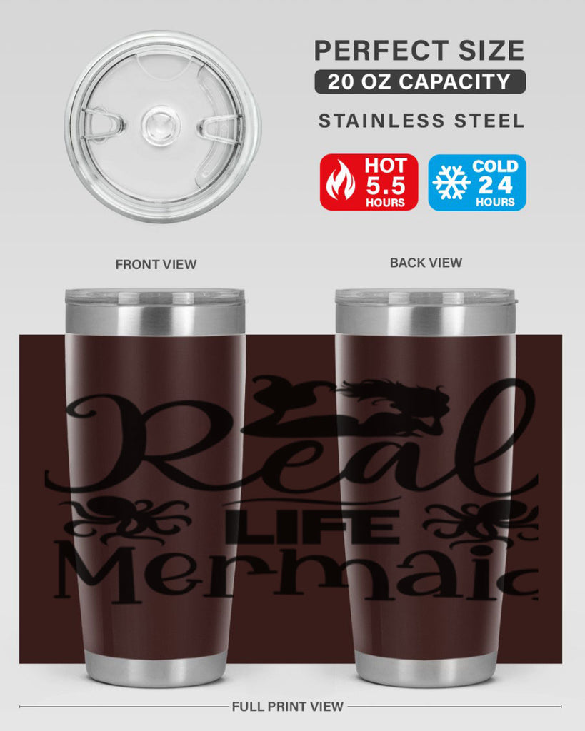 Real Life Mermaid 550#- mermaid- Tumbler
