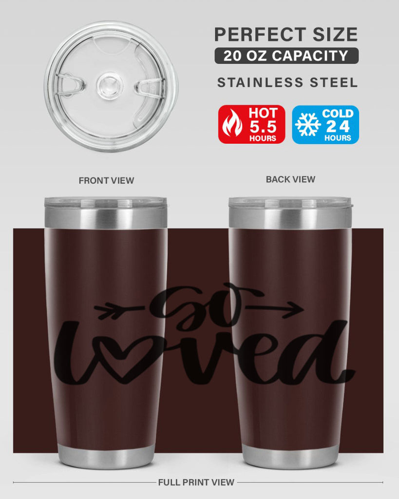 So Loved Style 26#- baby- tumbler
