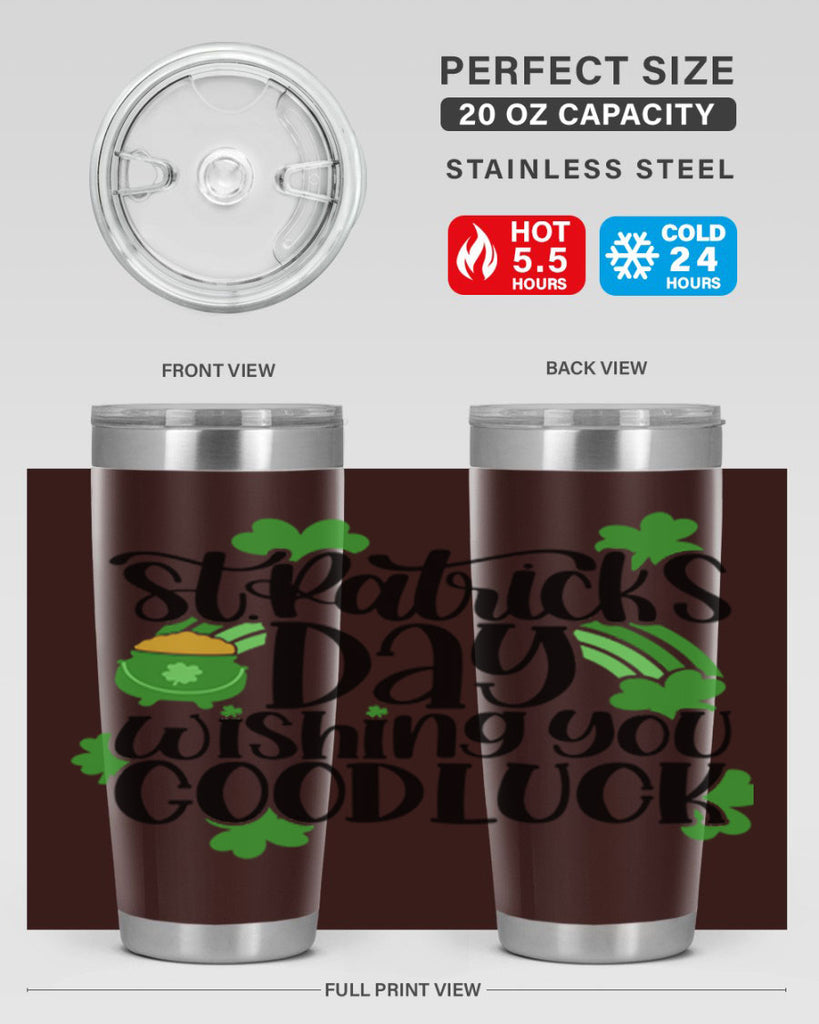 St Patricks Day Wishing You Good Luck Style 27#- St Patricks Day- Tumbler