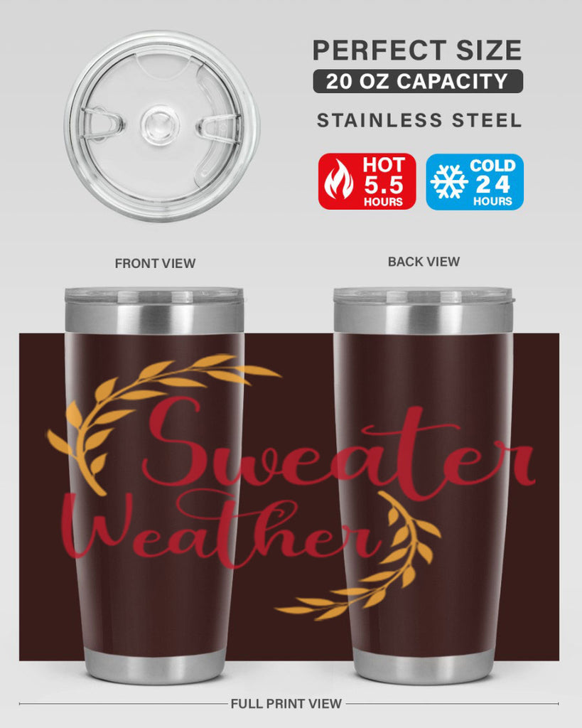 Sweater Weather 398#- winter- Tumbler