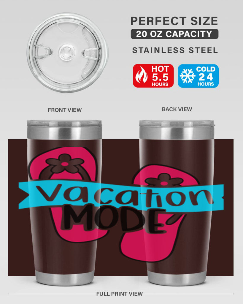 Vacation Mode Style 8#- summer- Tumbler