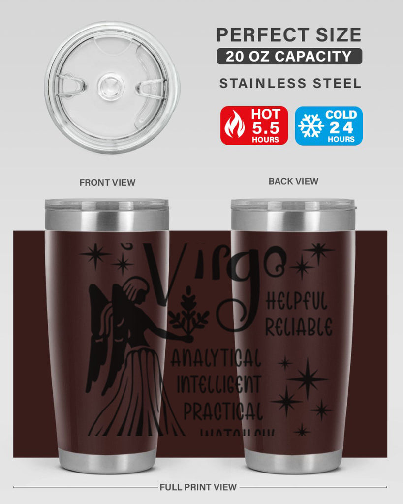 Virgo 527#- zodiac- Tumbler