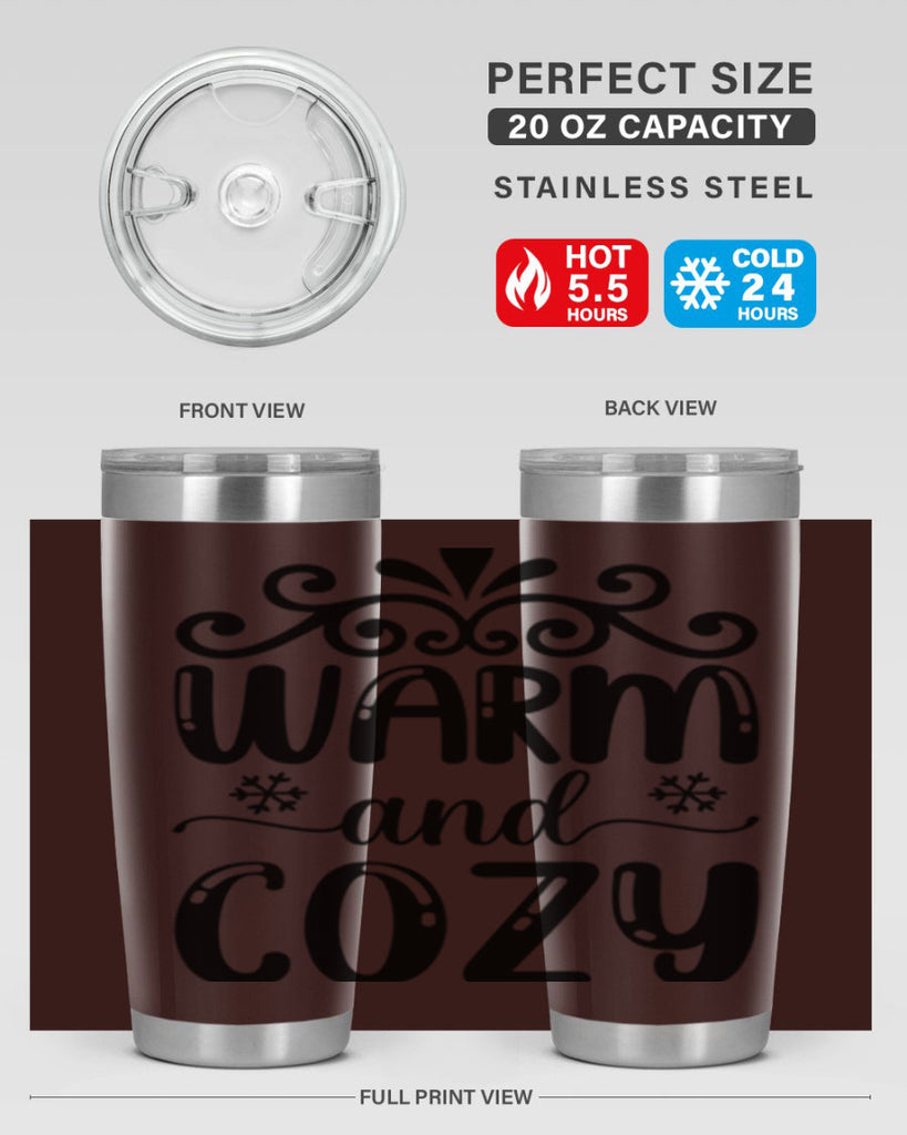 Warm and Cozy 460#- winter- Tumbler
