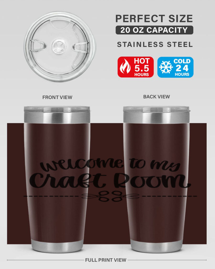 Welcome To My Craft Room 2#- crafting- Tumbler