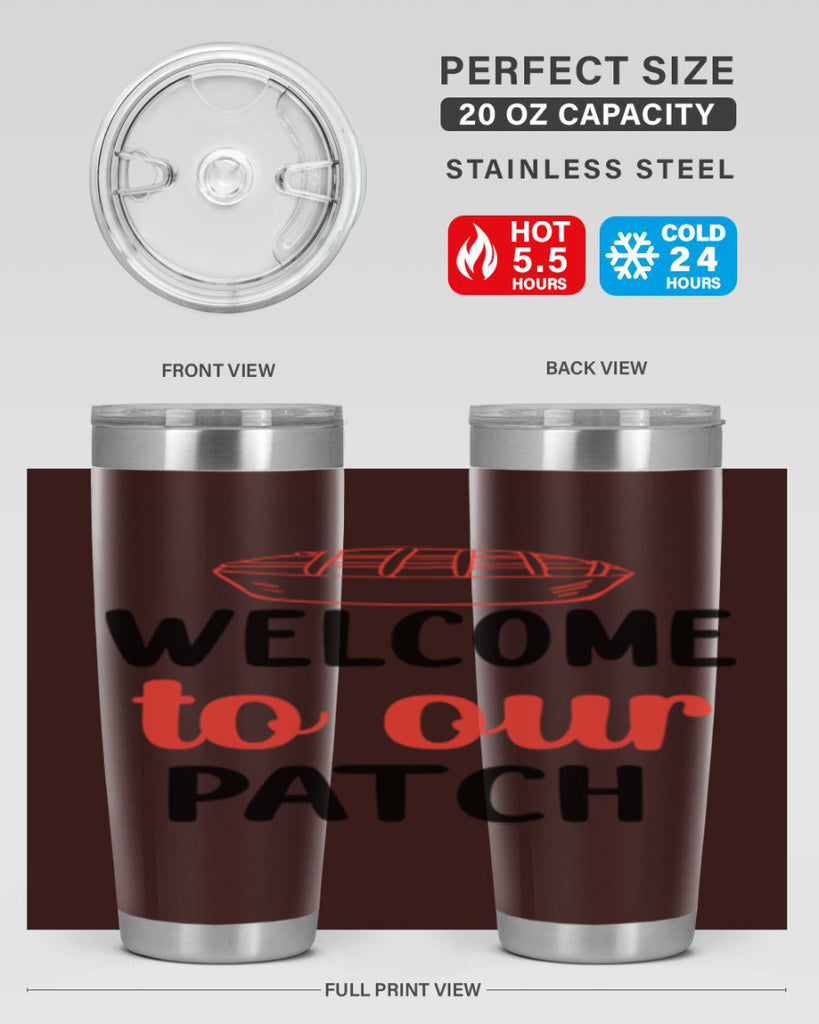 Welcome to our patch 634#- fall- Tumbler