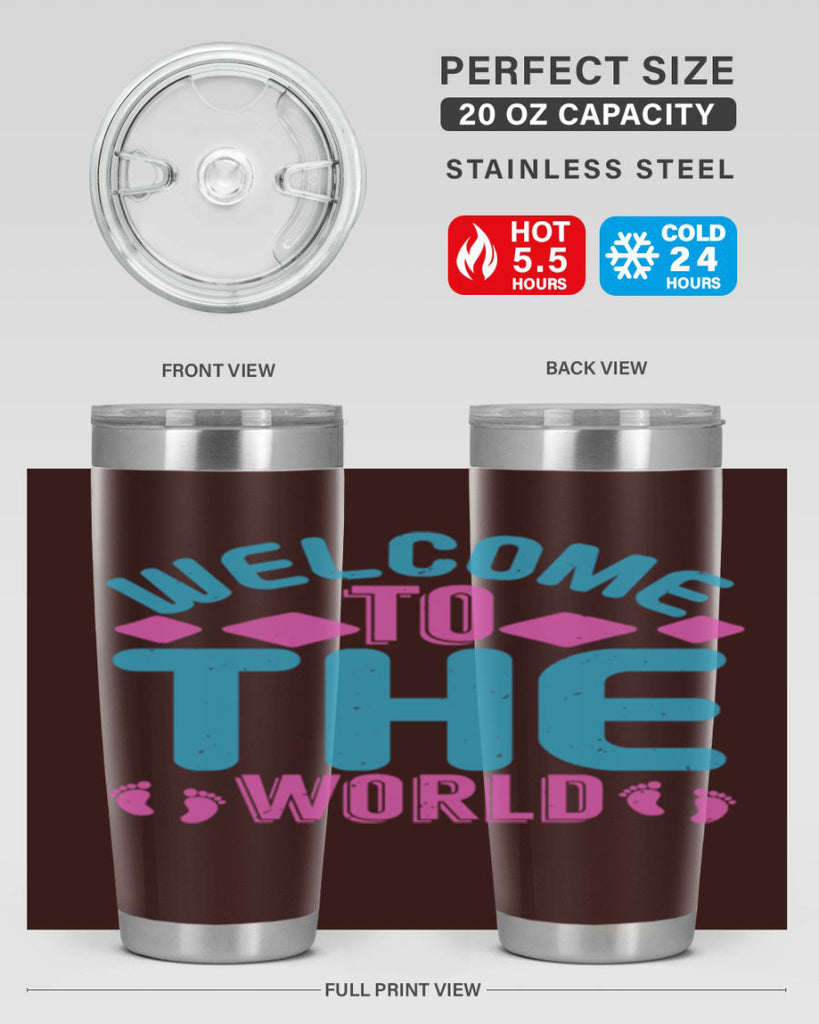 Welcome to the world Style 162#- baby- tumbler