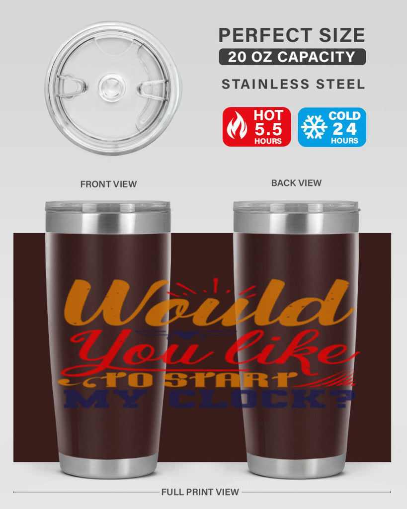 Would you like to start my clock 13#- chess- Tumbler