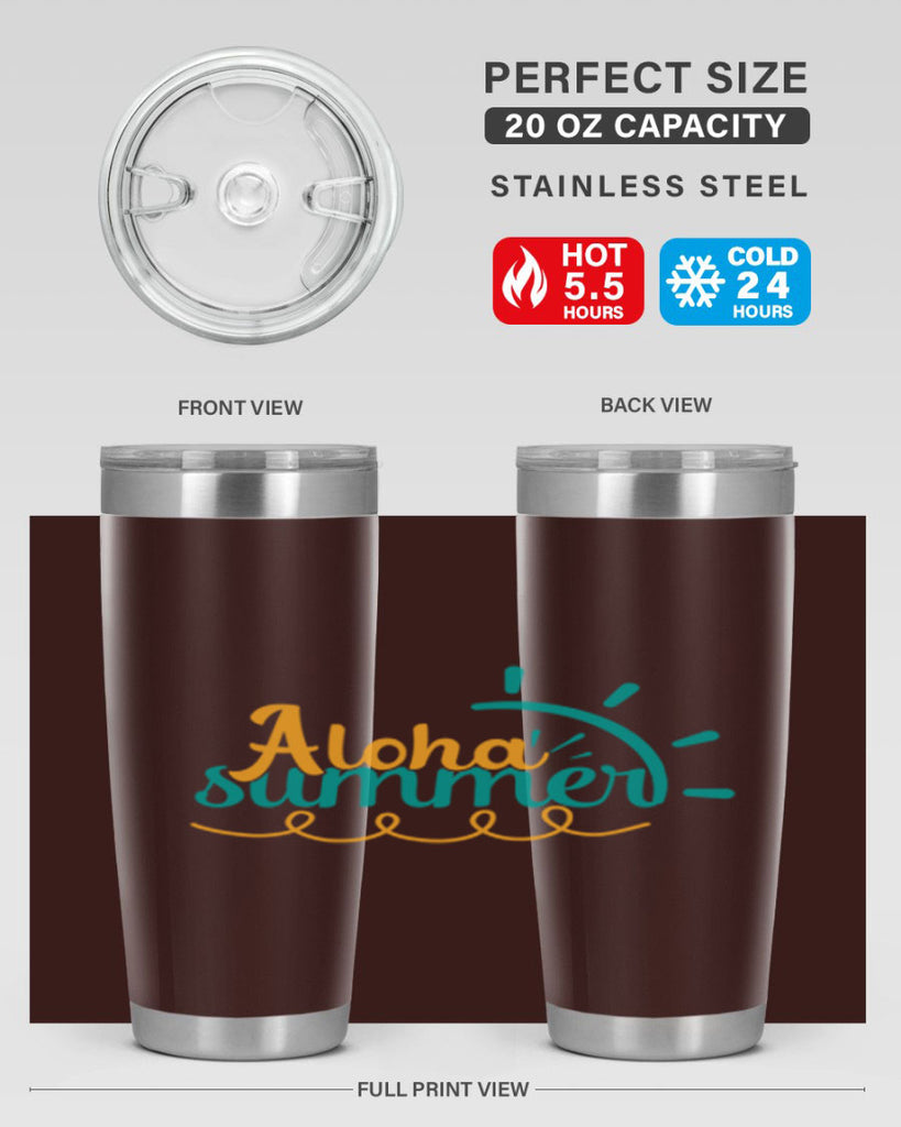 aloha summer Style 109#- summer- Tumbler