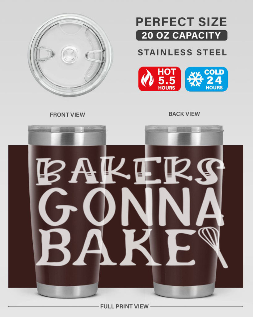 bakers gonna bake 58#- kitchen- Tumbler