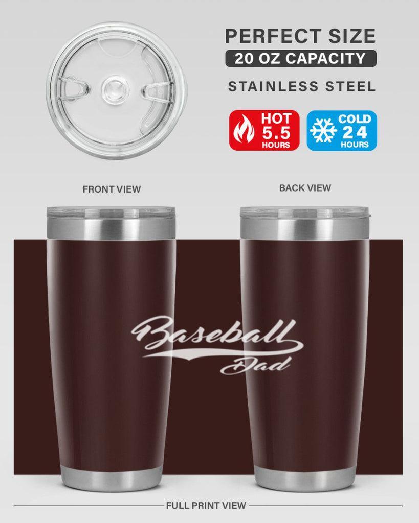 baseball dadi 50#- dad- Tumbler