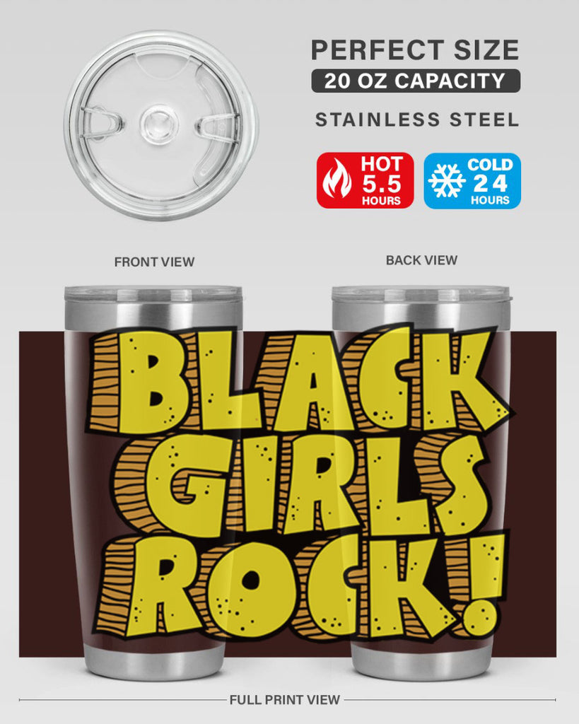 black girls rock school 202#- black words phrases- Cotton Tank