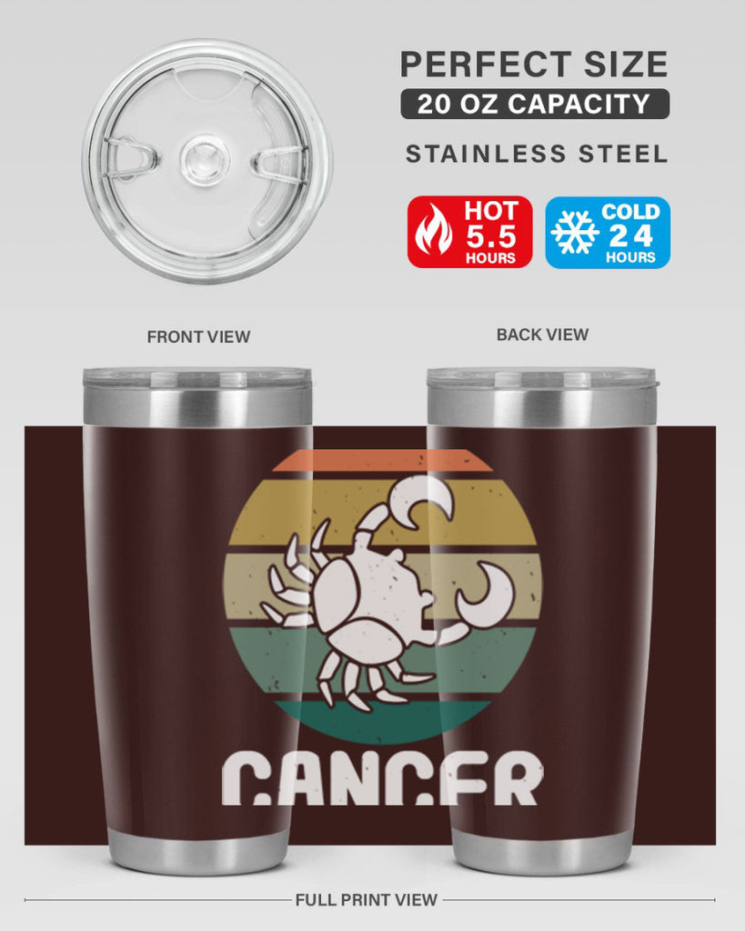 cancer 165#- zodiac- Tumbler