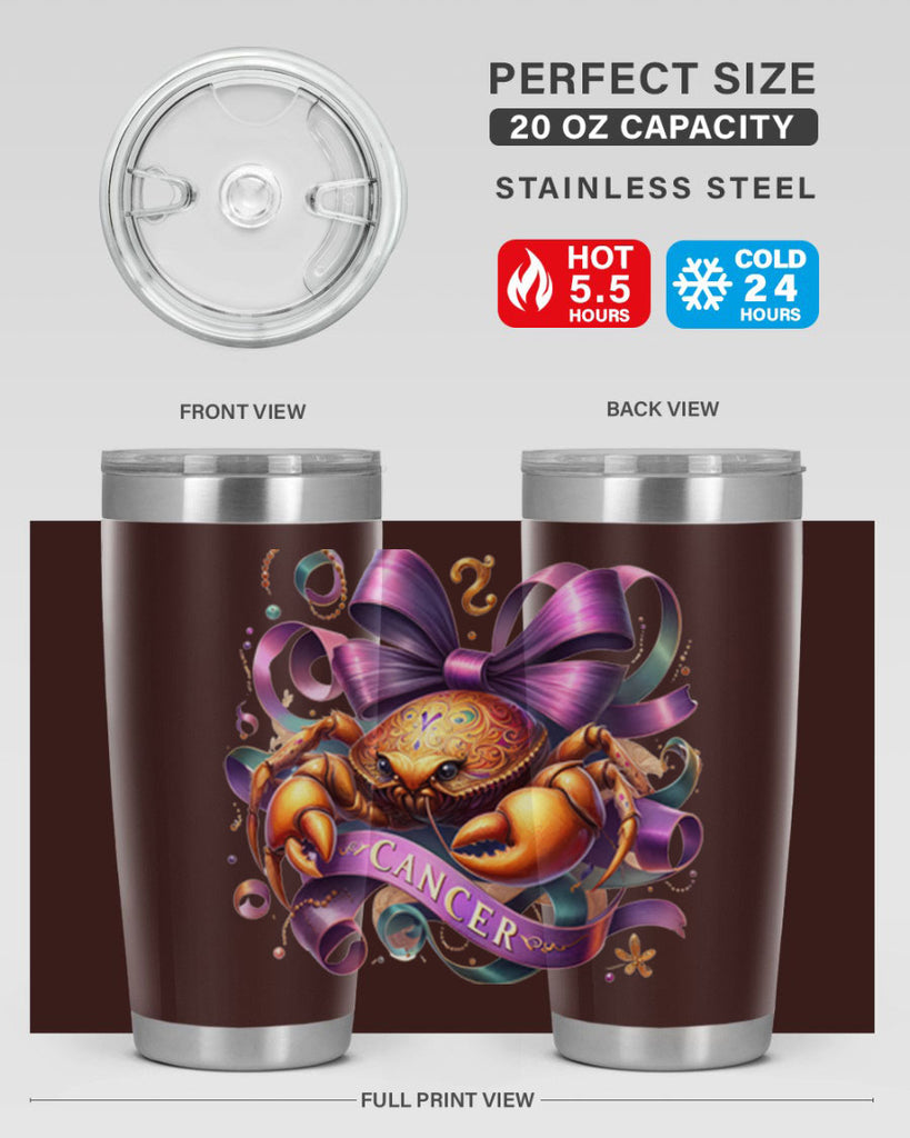 cancer 173#- zodiac- Tumbler