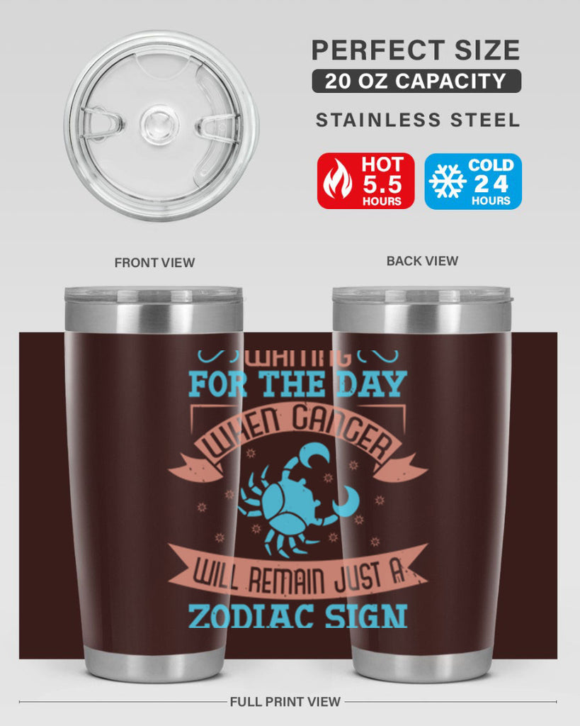 cancer 178#- zodiac- Tumbler