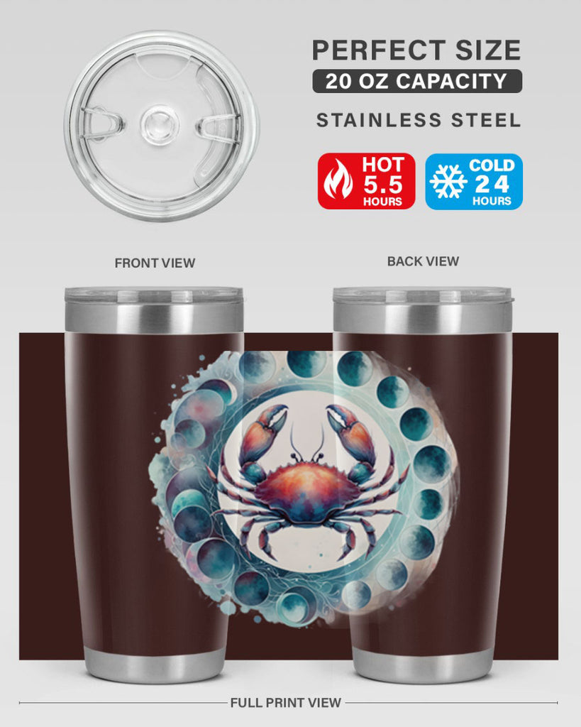 cancer 179#- zodiac- Tumbler