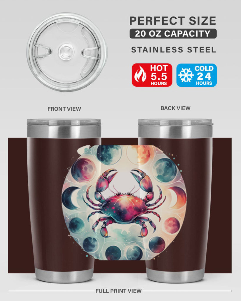 cancer 180#- zodiac- Tumbler