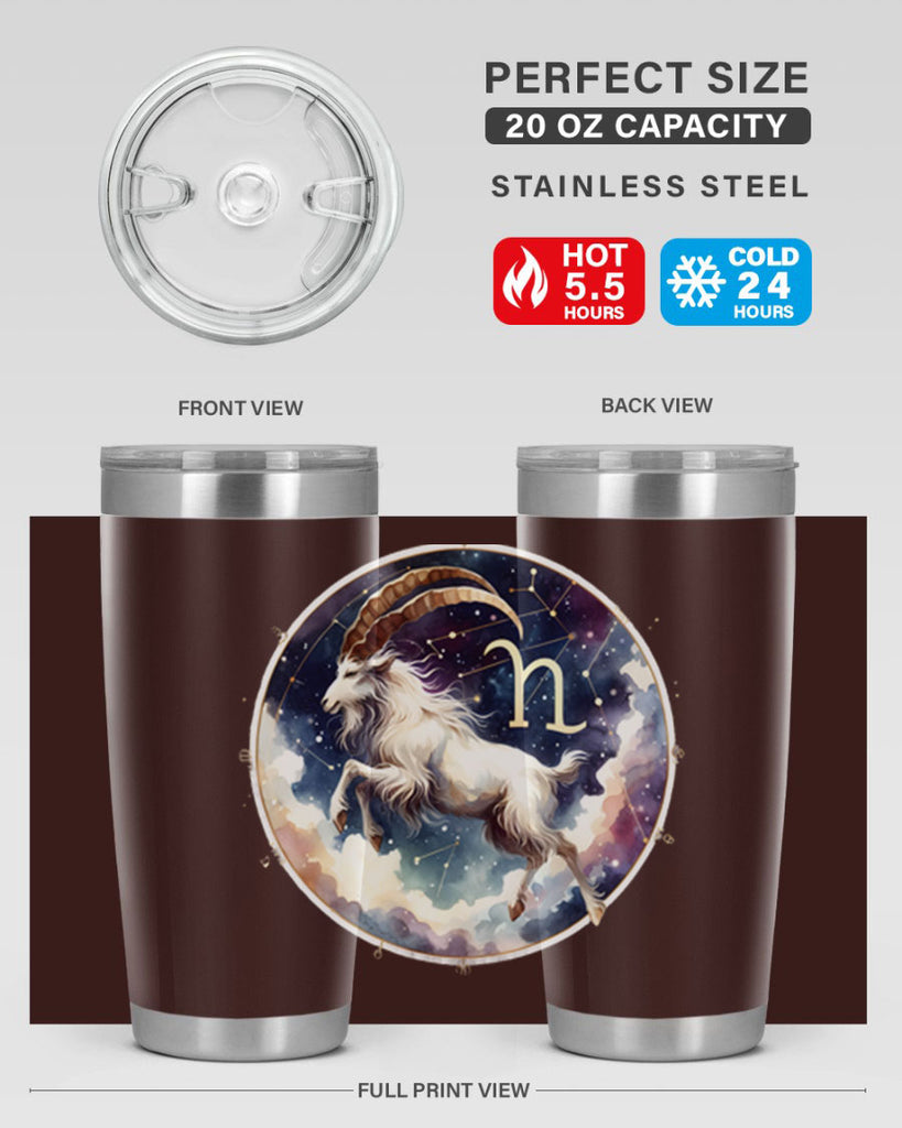 capricorn 211#- zodiac- Tumbler