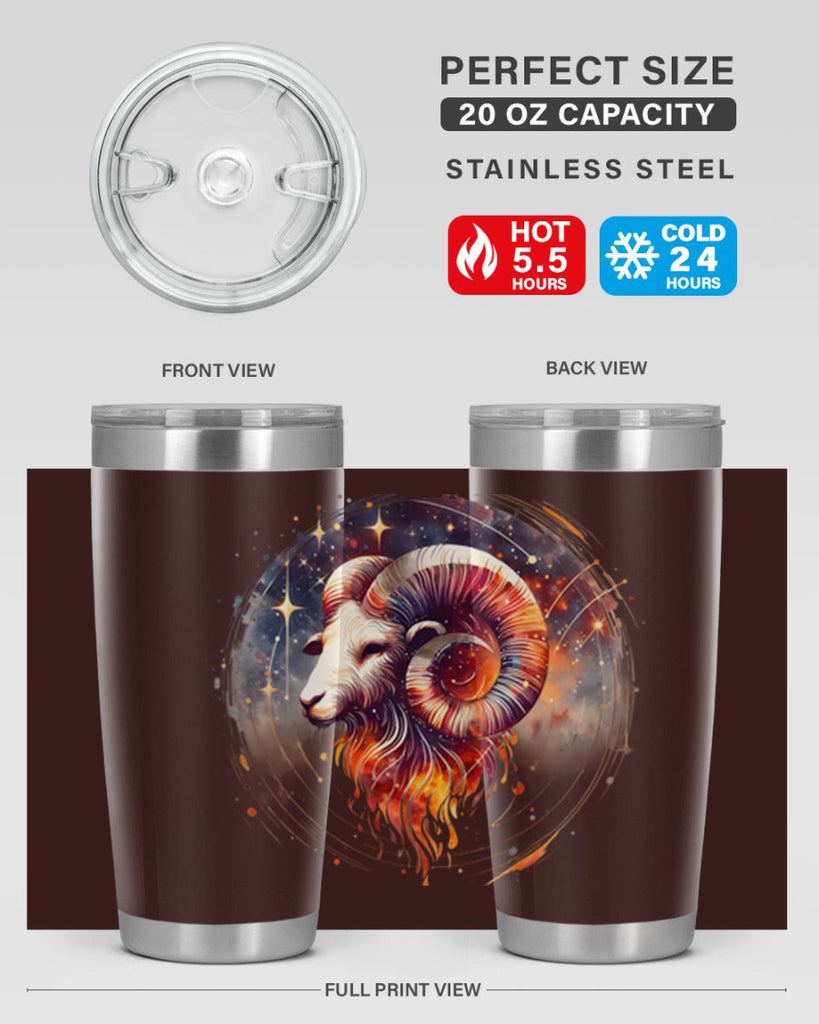 capricorn 214#- zodiac- Tumbler