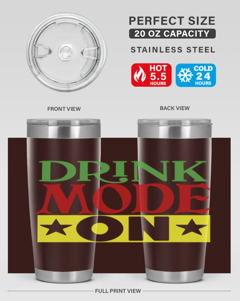 drink mode on 2#- cinco de mayo- Tumbler