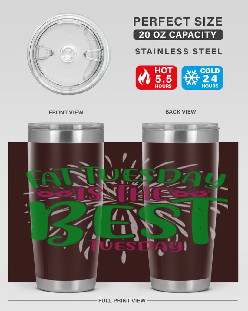 fat tuesday is the best tuesday 88#- mardi gras- Tumbler