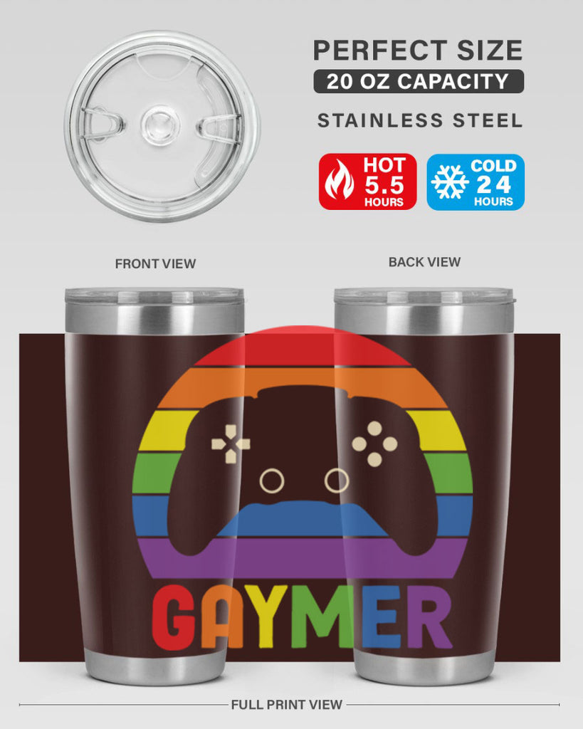 gaymer lgbt gamer rainbow flag lgbt 135#- lgbt- Tumbler