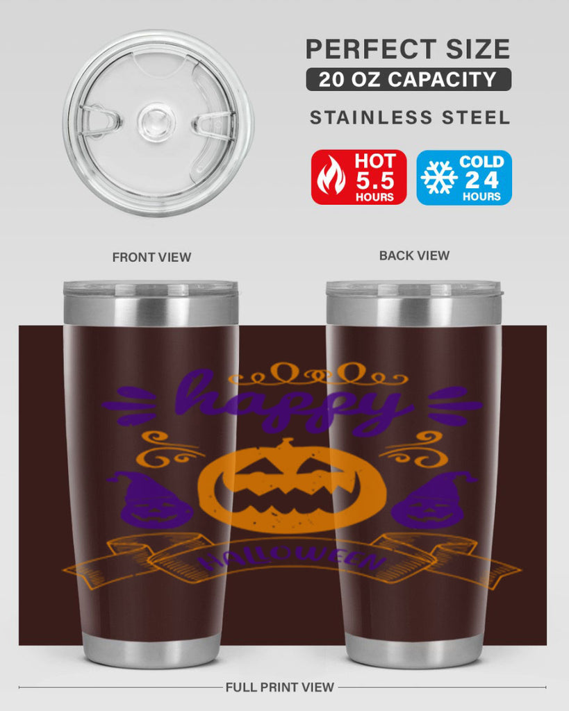 happy halloween 154#- halloween- Tumbler