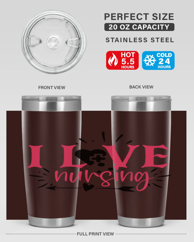 i love nursing Style Style 174#- nurse- tumbler