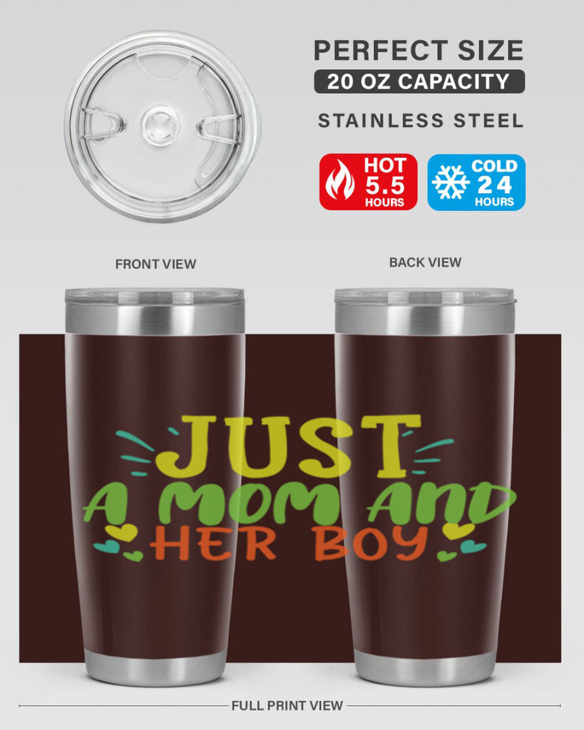 just a mom and her girl 391#- mom- Tumbler