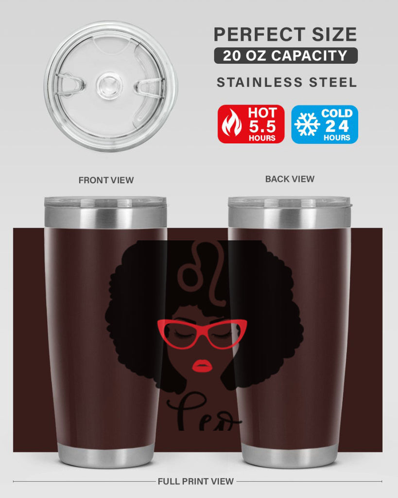 leo 298#- zodiac- Tumbler