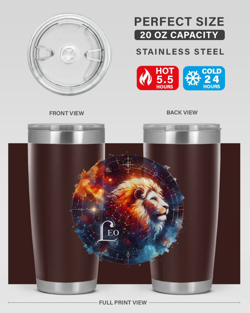 leo 300#- zodiac- Tumbler