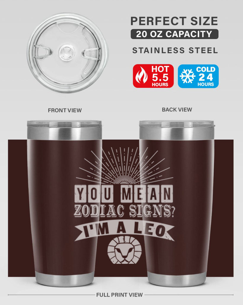 leo 309#- zodiac- Tumbler
