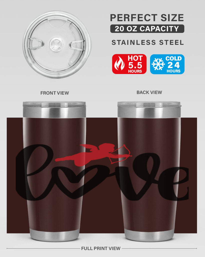 love 19#- valentines day- Tumbler
