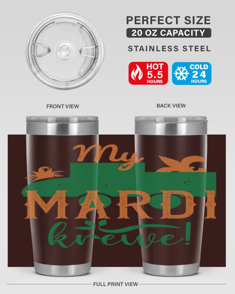 my mardi krewe 43#- mardi gras- Tumbler