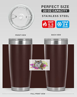 owl 24#- owl- Tumblers