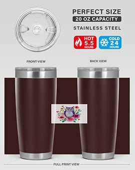 owl 25#- owl- Tumblers