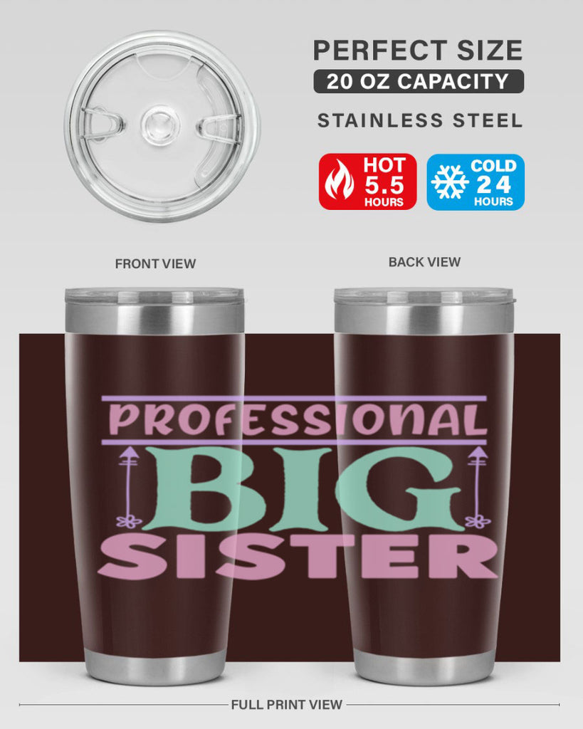 professional big sister Style 2#- baby- Tumbler