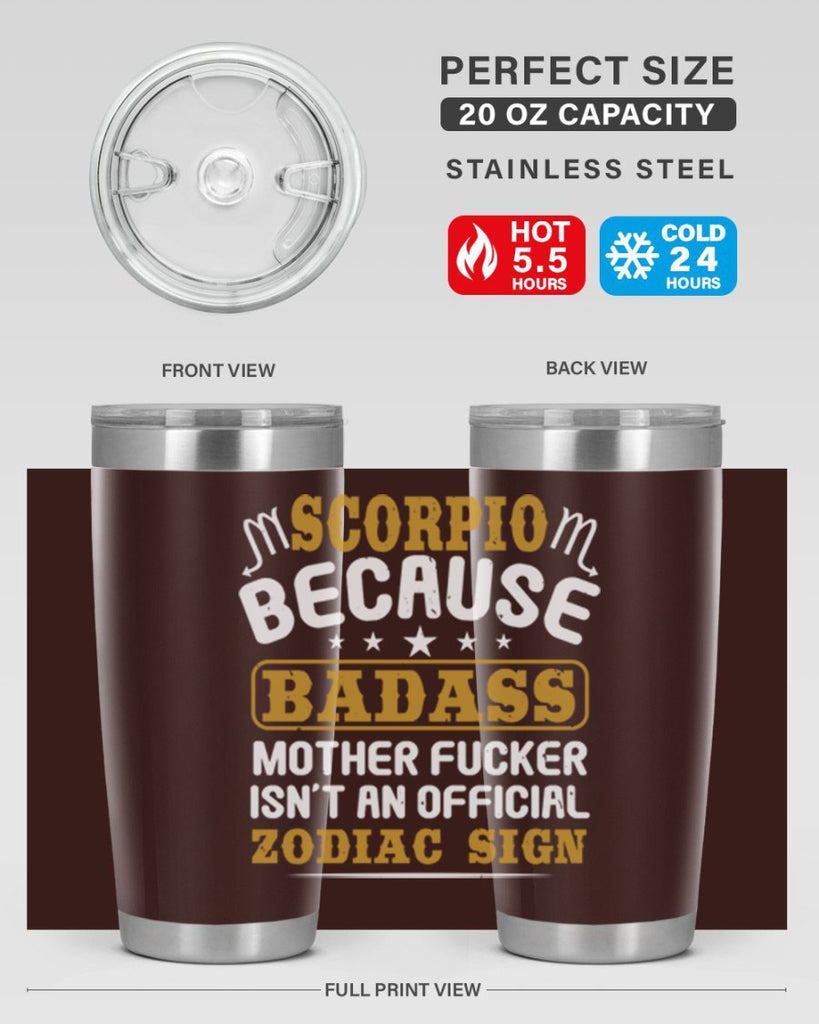 scorpio 432#- zodiac- Tumbler