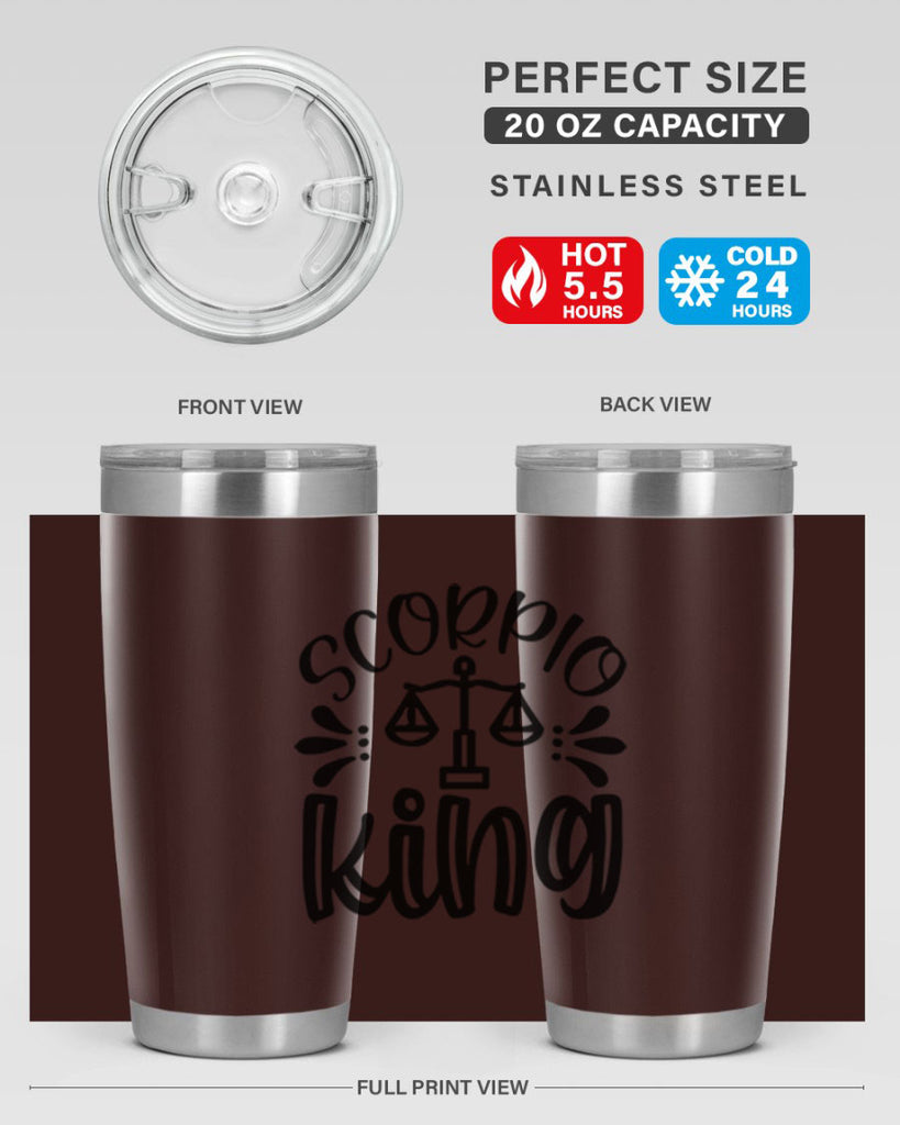 scorpio king 444#- zodiac- Tumbler
