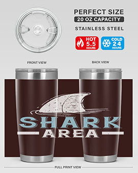 shark area Style 44#- shark  fish- Tumbler