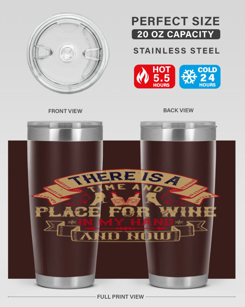 there is a time and place for wine in my hand and now 26#- drinking- Tumbler