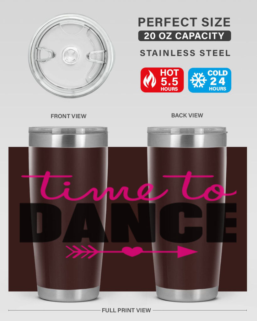 time to dance 83#- ballet- Tumbler