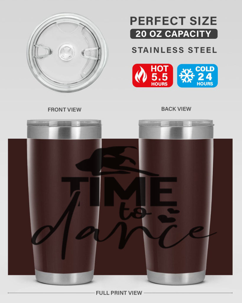 time to dance 84#- ballet- Tumbler