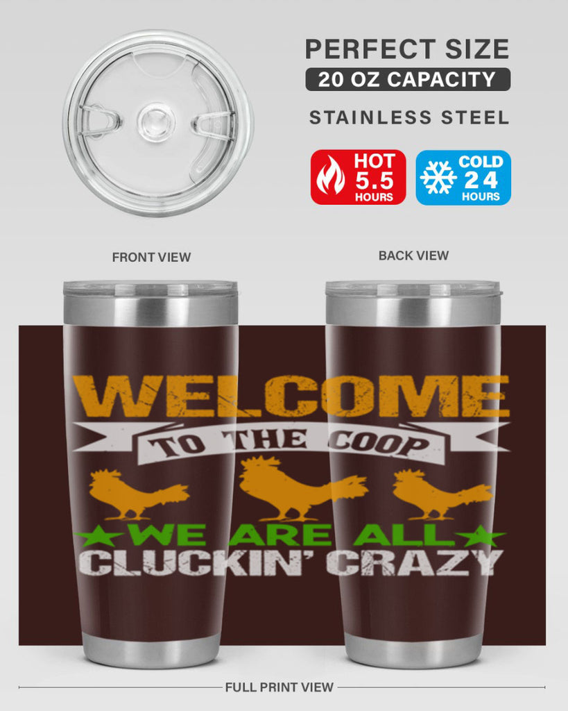 welcome to the coop 29#- farming and gardening- Tumbler