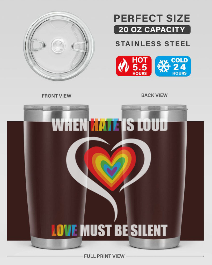 when hate is loud love lgbt 3#- lgbt- Tumbler