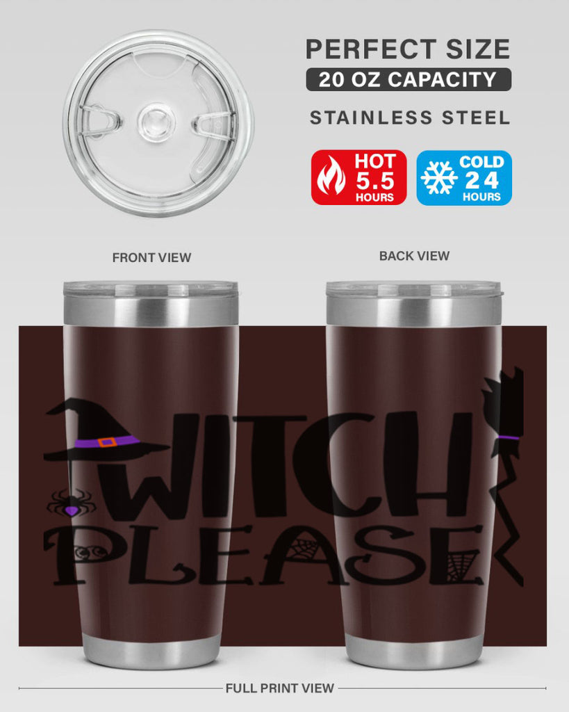 witch please 8#- halloween- Tumbler