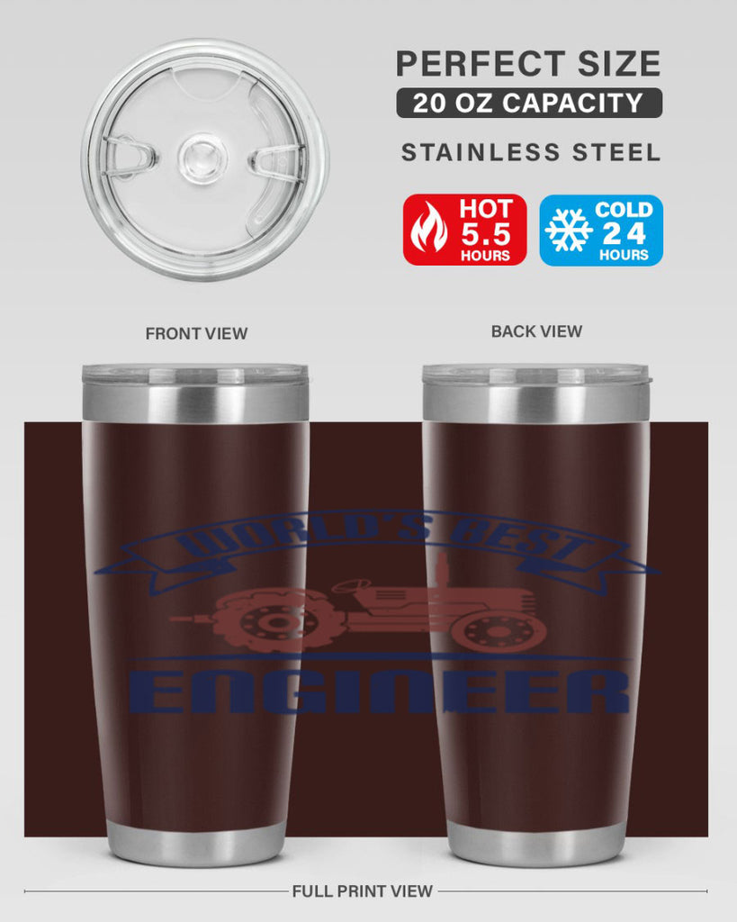 worlds best engineer Style 27#- engineer- tumbler