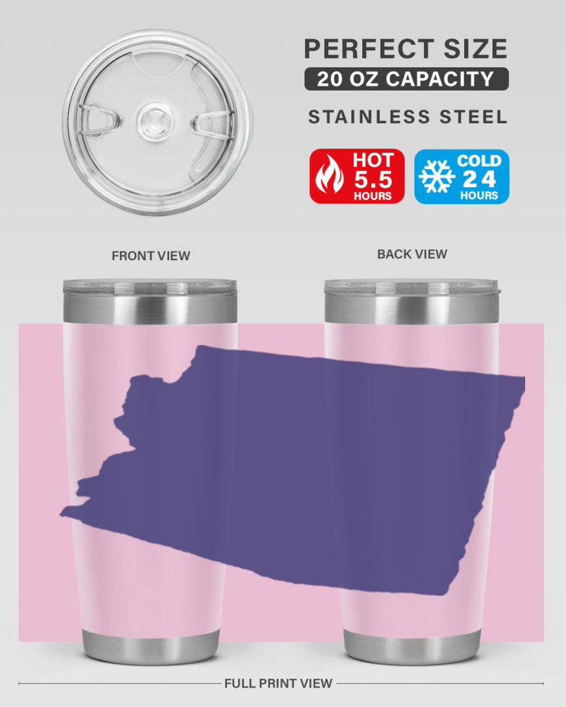 Arizona 48#- stateflags- Tumbler